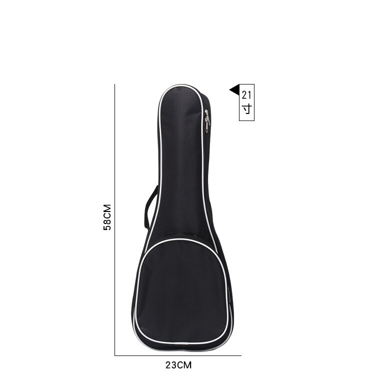 21/23/26 Polegada ukulele ukelele uke saco acolchoado mochila caso com alça de ombro ajustável levar alça: 21 inch