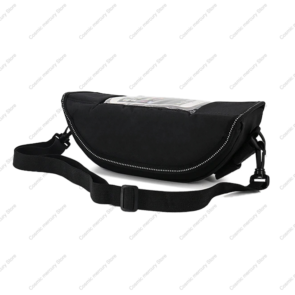 Voor Qj Motor Svt 650 X Motorfiets Stuur Reistas Motorfiets Waterdicht En Stofdicht Stuur Opbergtas: GRIJS