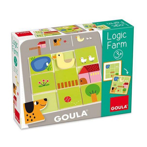 Vaardigheid Spel Voor Baby 'S Logic Farm Diset (3 + Jaar)