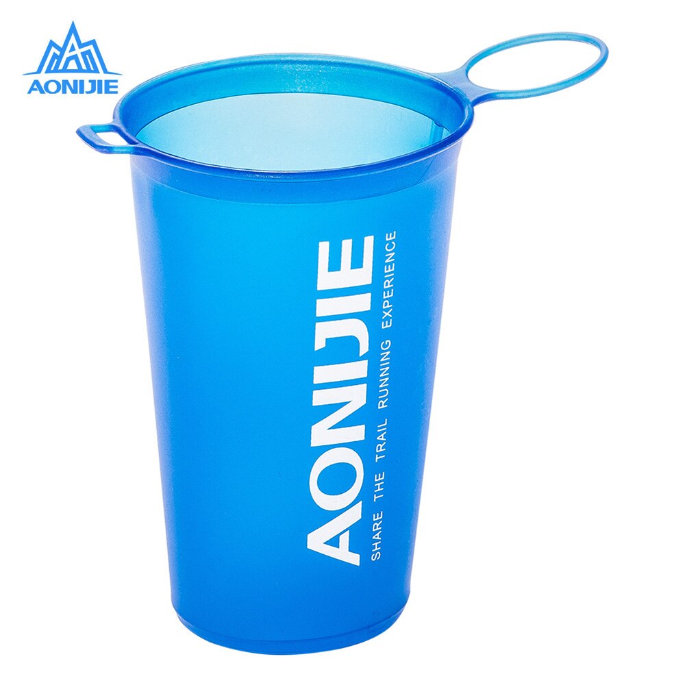 Aonijie sammenleggbar vannpose  s200 bpa gratis myk kopp 200ml utendørs sport camping maraton sykling