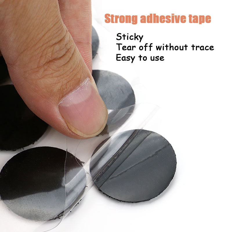 Loop and Hook Dot Stickers Round Velcro Adhesive Tape Adesivo Self Adhesive Disks Dot Curtain Fabric Strong Glue Fastener Tape