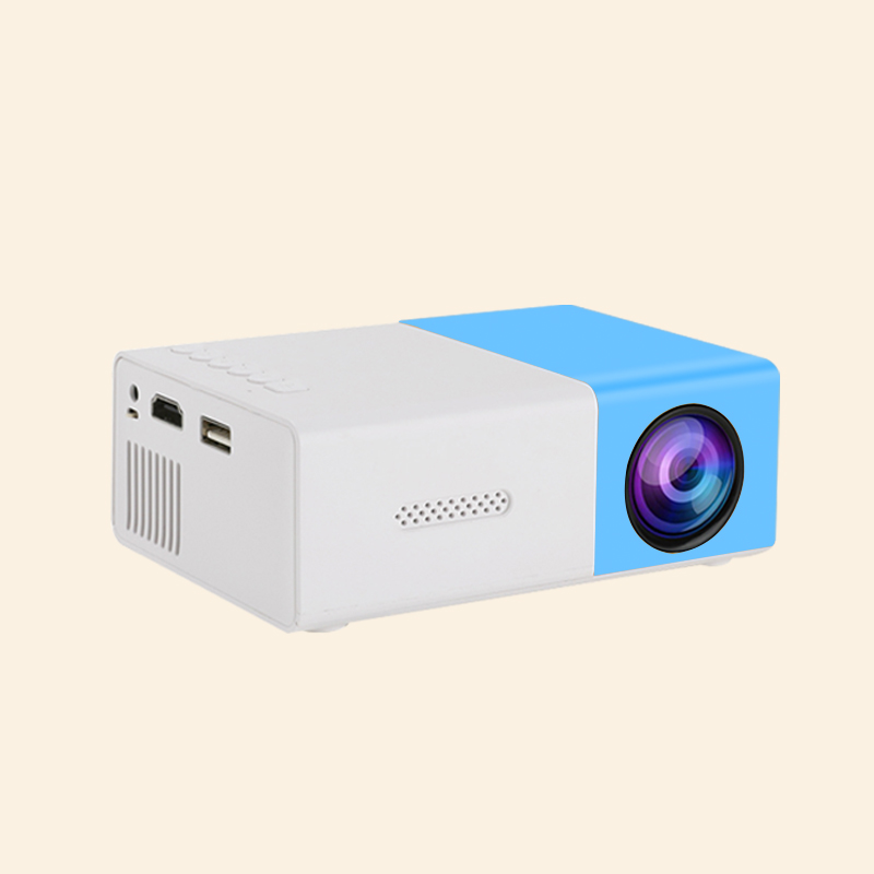 projector for home ultra-high definition bedroom wall projection, home cinema projector, office conference HDMI: Other / EU Plug