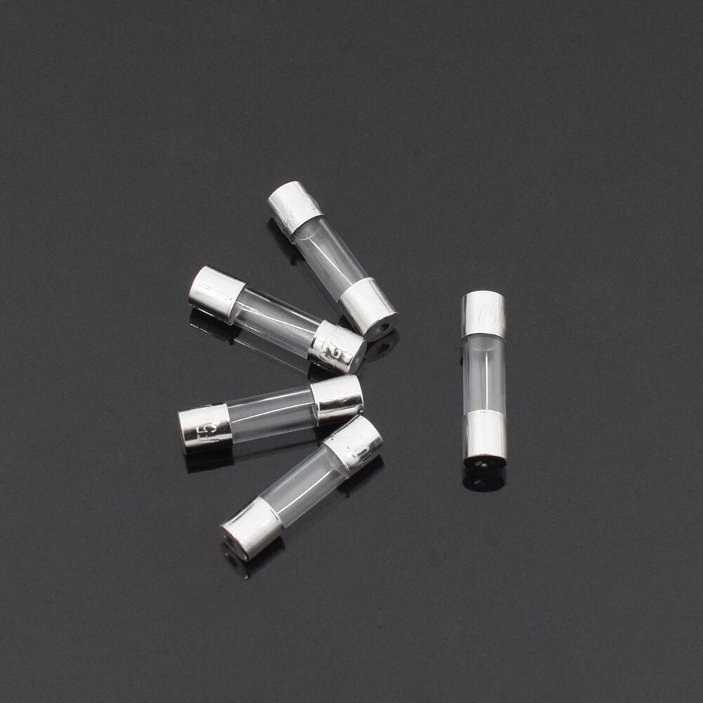 5x20mm Fuse Quick Fast Assorted Kit 0.5A-20A Assorted Kits Fast-blow Glass Fuses DIY Quick Blow Electrical Glass Tube Fuses