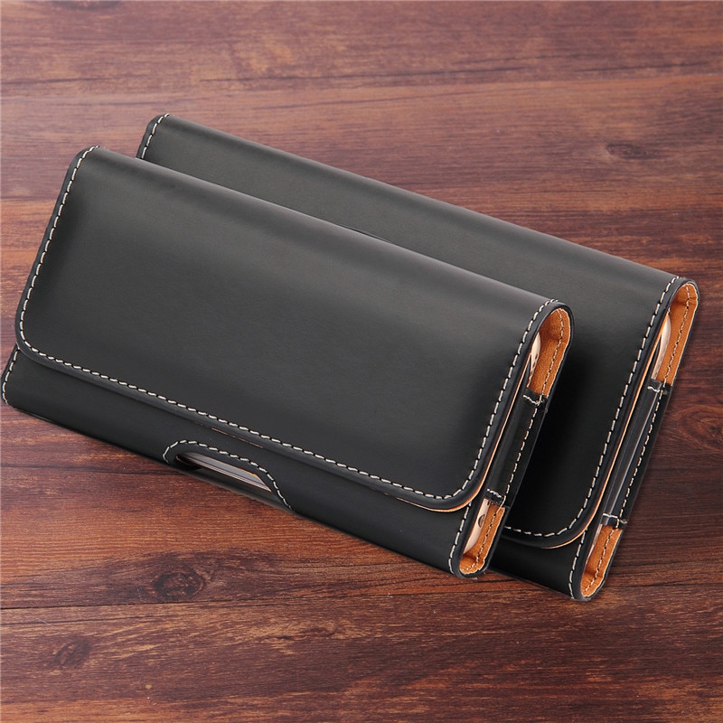 Universal Holster Skin Waist Hanging Belt Clip Leather Pouch Case For Samsung Galaxy S9 S8 S7 S6 Edge J3 J5 A3 A5 C5 Pro