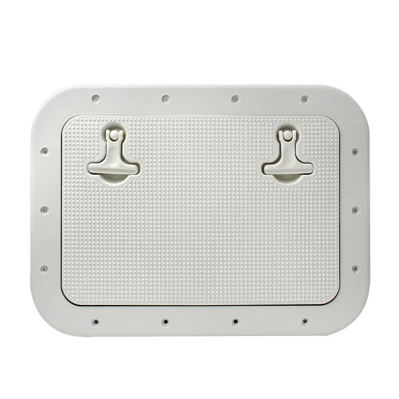 Escotilla de barco de 425-315mm, ABS, acceso marino/escotilla de cubierta para yate marino RV, perilla de extracción antideslizante, accesorios para barcos marinos
