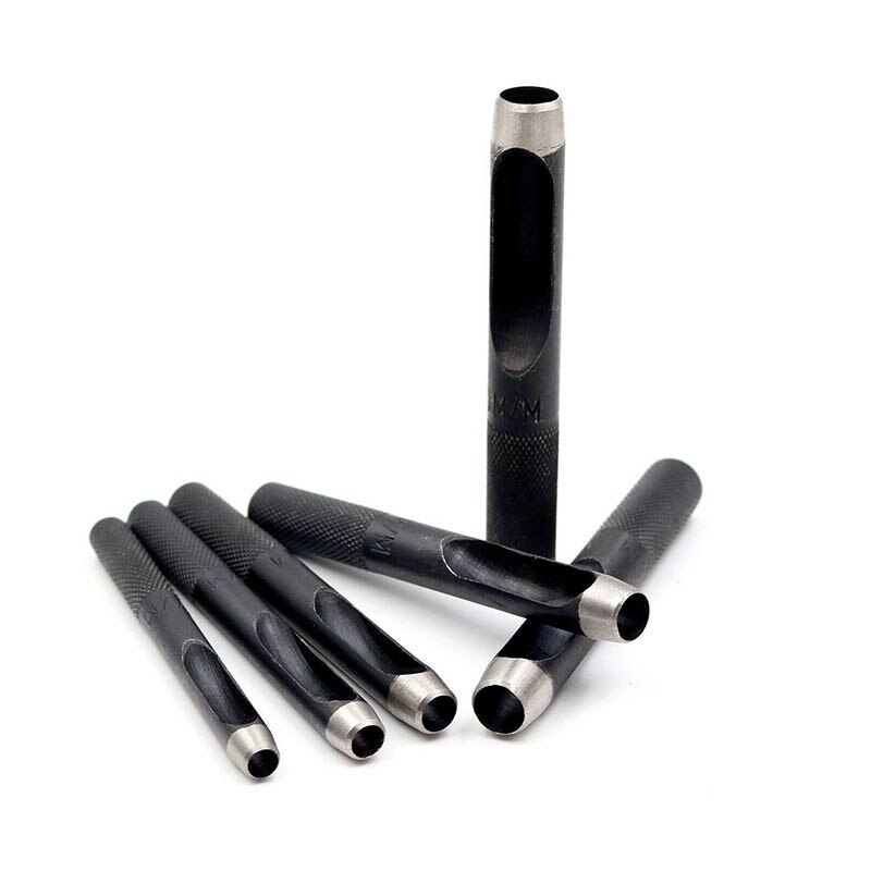 Ensemble 9 Poinçons Numériques 6 Mm En Acier Carbone – Tampons Métal Pour Cuir, Bois, Bijoux & Plastique