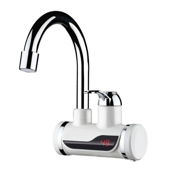 Electric Kitchen Water Heater Tap Instant Water Faucet Heater Cold Heating Faucet Tankless Instantaneous Water Heater