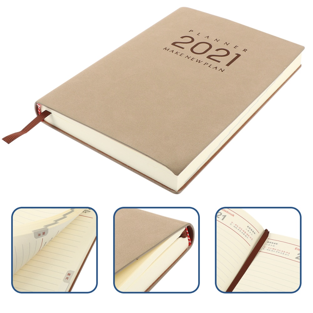 Praktische Planning Notebook Jaarlijkse Kalender Planning Boek Schema Notebook