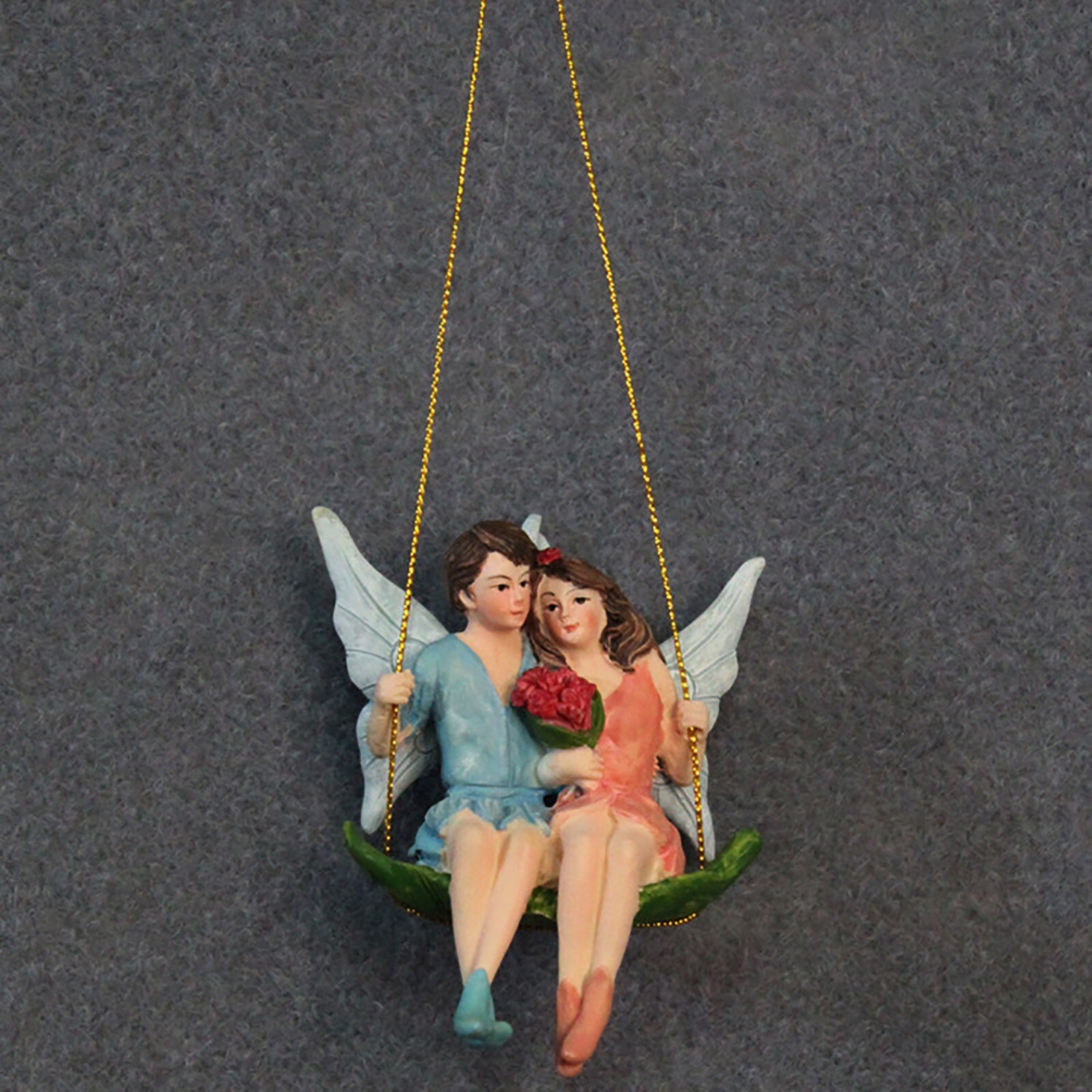 Liefhebbers Bloem Fairy Swing Tuin Hars Outdoor Tuin Hars Decor Hanger Outdoor Sculptuur Home Decor Indoor Ornamenten