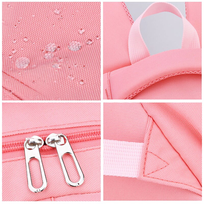 Oyixinger 2022 Student Rugzak Unisex Nylon Licht Schooltas Kinderen Grote Capaciteit Satchel Jongens Meisjes Bookbags