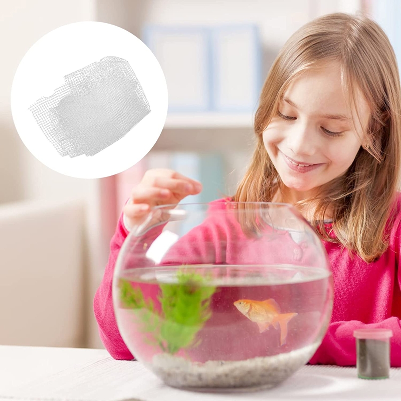 Pantalla de acuario Invisible, cubierta transparente para pecera, red antisalto, reemplazo, bricolaje, fácil de enviar