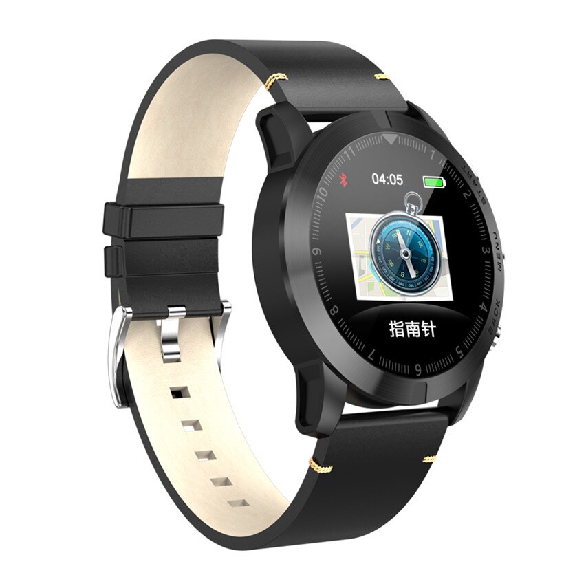 DTNO.1 S10 Smart Uhr 1,3 ''IP68 Wasserdichte Bluetooth 4,2 Smartwatch Herz Rate Überwachung Kompass Sport Uhr für Android iOS: Mehrfach