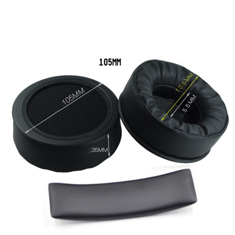 35MM Dicken Speicher Ohr Pads Für Für AKG k550 k551 k553 k 550 551 Kopfhörer Kissen Ohrpolster Stirnband Langsamer frühling zurück: verdicken einstellen