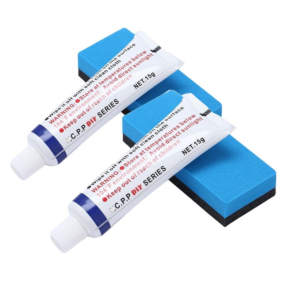 2PCS Car Scratch Paint Care Body Polijsten Krassen Pasta Putty: Default Title