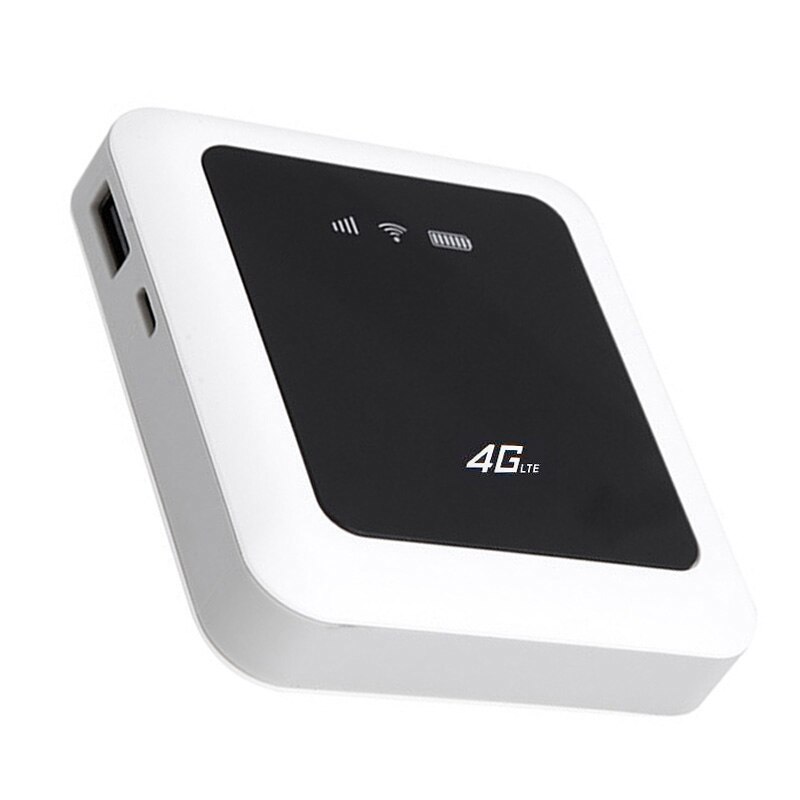 4G LTE Mifi 150Mbps Wifi Router Wireless Mobile Wifi Supports SIM Card with 5200 MAh Power Bank