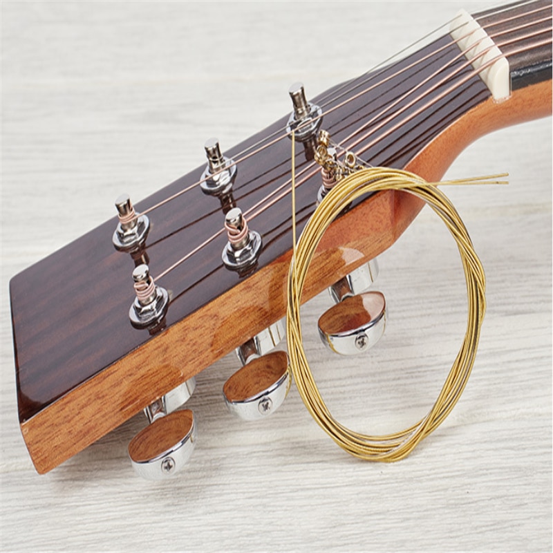 Zuiver Koper Strings 1-6 Voor Klassieke Klassieke Gitaar Snaren Staaldraad Klassieke Akoestische Folk Gitaar Onderdelen Snaarinstrument