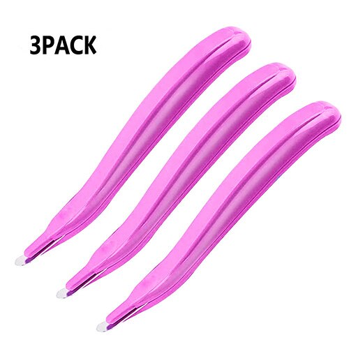 3 Pcs Staple Remover Magnetic Easy Staple Removers Tool Staple Puller Remover Staple Pullers For Office Suppliers: Hot-Pink