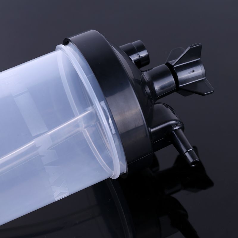 Botella de burbujas de oxígeno de alto flujo-humidificador de humedad botella de agua para oxígeno