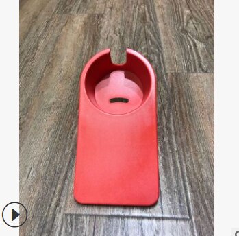 Étagère de rangement créative avec clip, finition de bureau, support pour tasse de table, rangement pour cuisine: Rouge