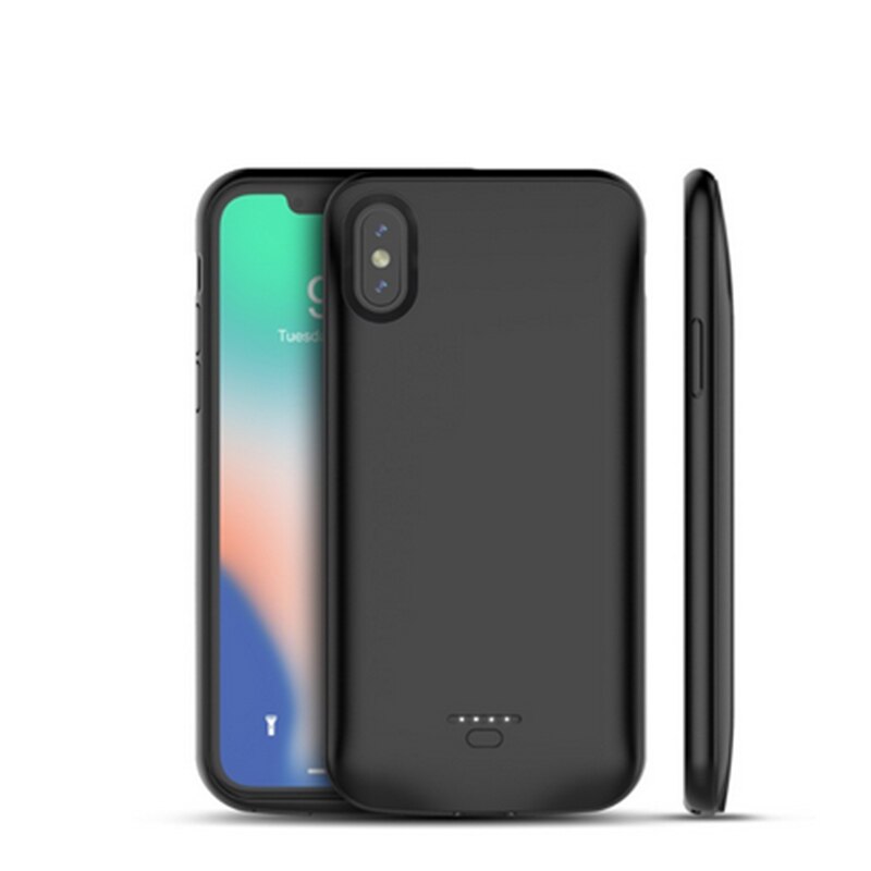 Leiouna-funda para cargador de batería de 4000mah, para Iphone X, XS, XR, XS, Max