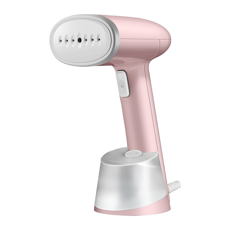 250ml Handheld Garment Steamer 1200W Household Portable Steam Iron Ironing Clothes High Temperature Sterilization Steamer: Pink 230ml
