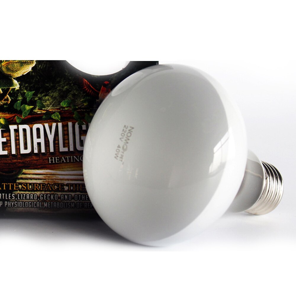UVA Light Bulbs Basking Spot Heat Lamp Reptile Turtle Waterproof Heating Bulb Habitat Light Warmer 25/40/50/60/75/100W 220V