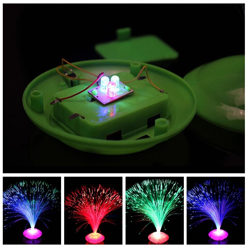 Bunte LED Optische Faser Laterne Licht Nacht Atmosphäbetreffend Nacht Lampe Ohne Batterie Hause Liefert Festival Atmosphäbetreffend Hochzeit