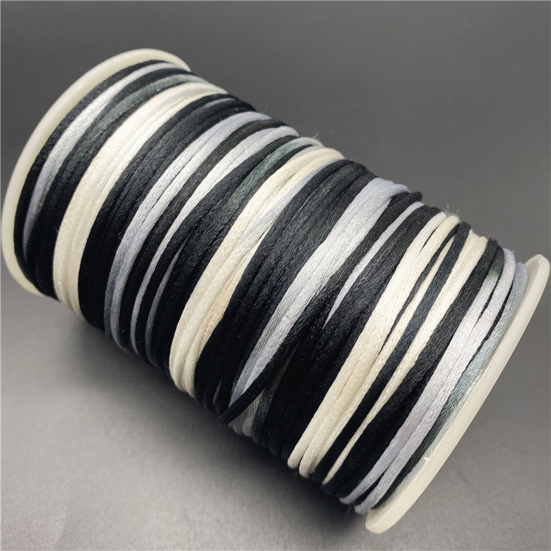 5yards 2,5mm Bunte Schnur Seil Gewinde Chinesischen Knoten Macrame Schnur Armband Geflochtene String DIY Quasten Perlen Für Shamballa: 02