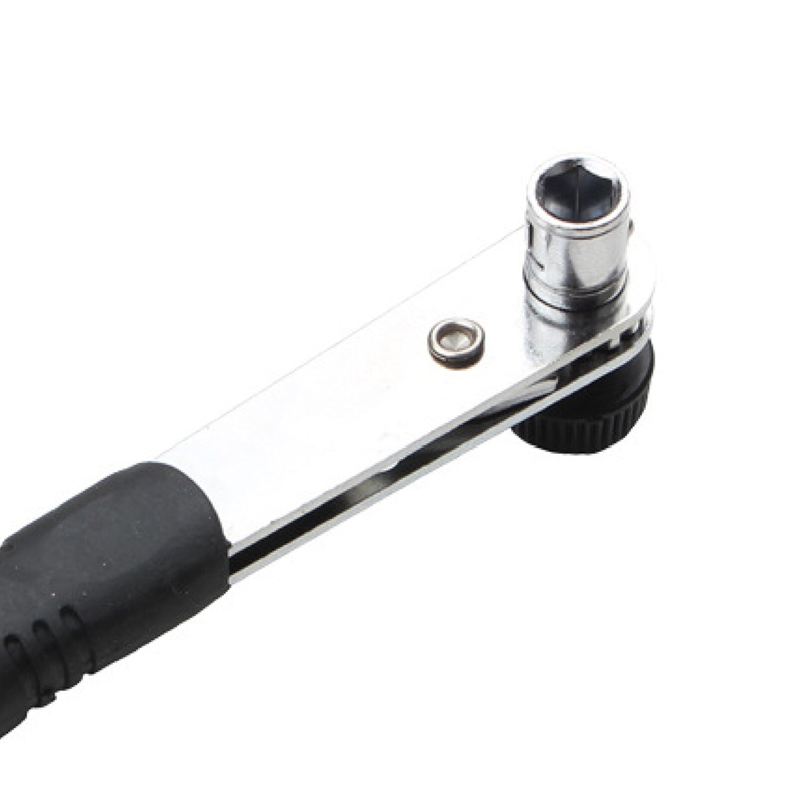 6.35mm Semi-automatic Ratchet Wheel Wrench Screwdriver Rod Dual-directional Regulation Rotatable Handheld Quick Socket Spanner