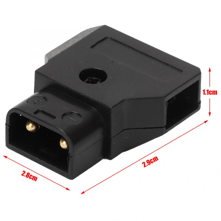 Neue 1Pc DTAP D-klopfen Stecker Buchse Stecker Für Anton Kamera Netzteil V-montieren Akku Für anton Kamera