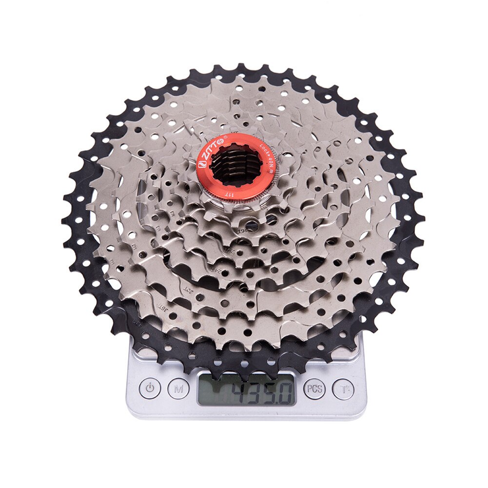 Bike Cassette Plated-Steel 8-Speed 11-42T Bicycle Flywheel for MTBs, Road Bikes