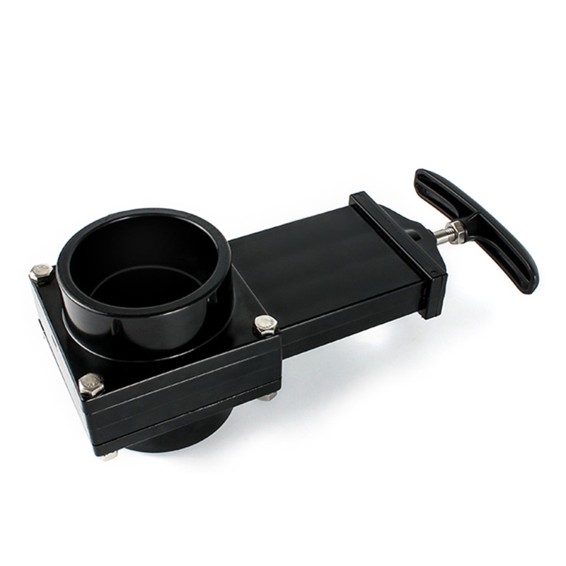 Universal RV Motorhome Knife Water Gate Valve 50mm Caliber Sewer Hose Valve Adapter RV Exterior Accessories