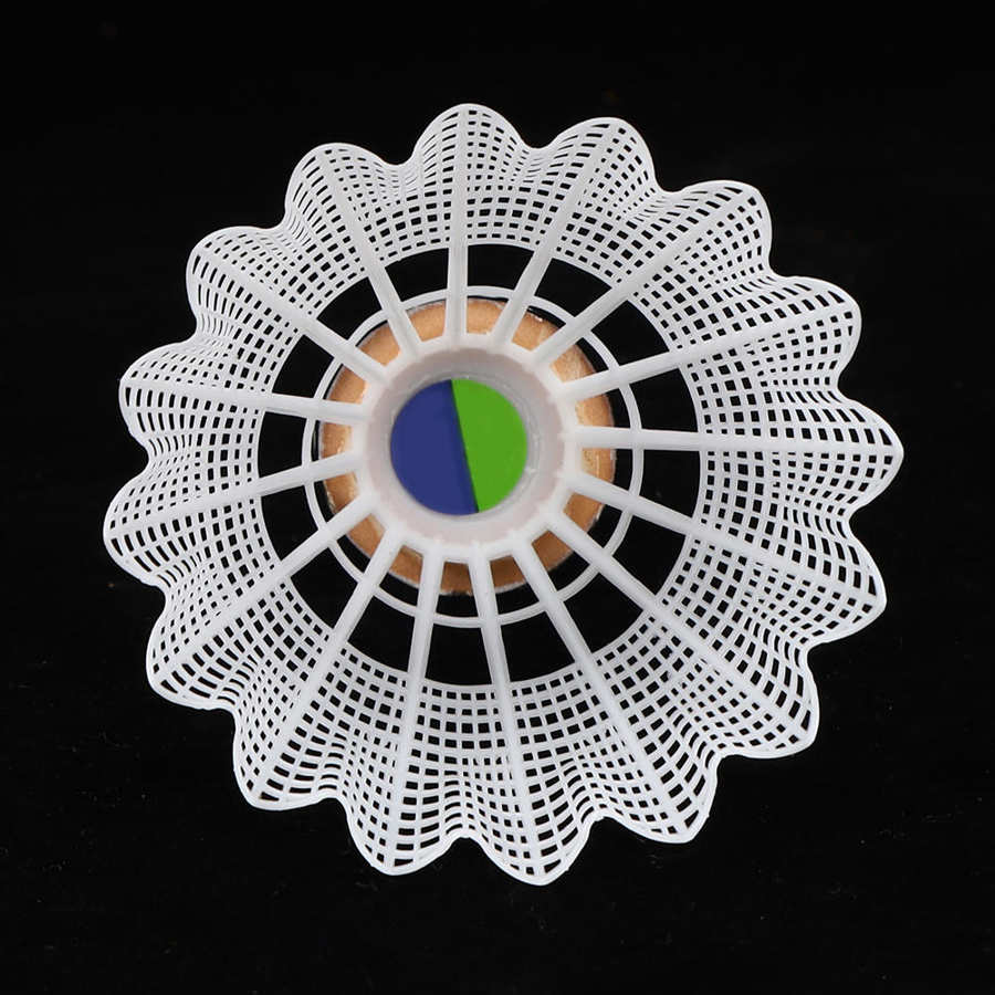 12PCS Badminton Advanced Nylon Feather Sports Badminton Composite Cork Ballhead Training Shuttlecock badminton accessories