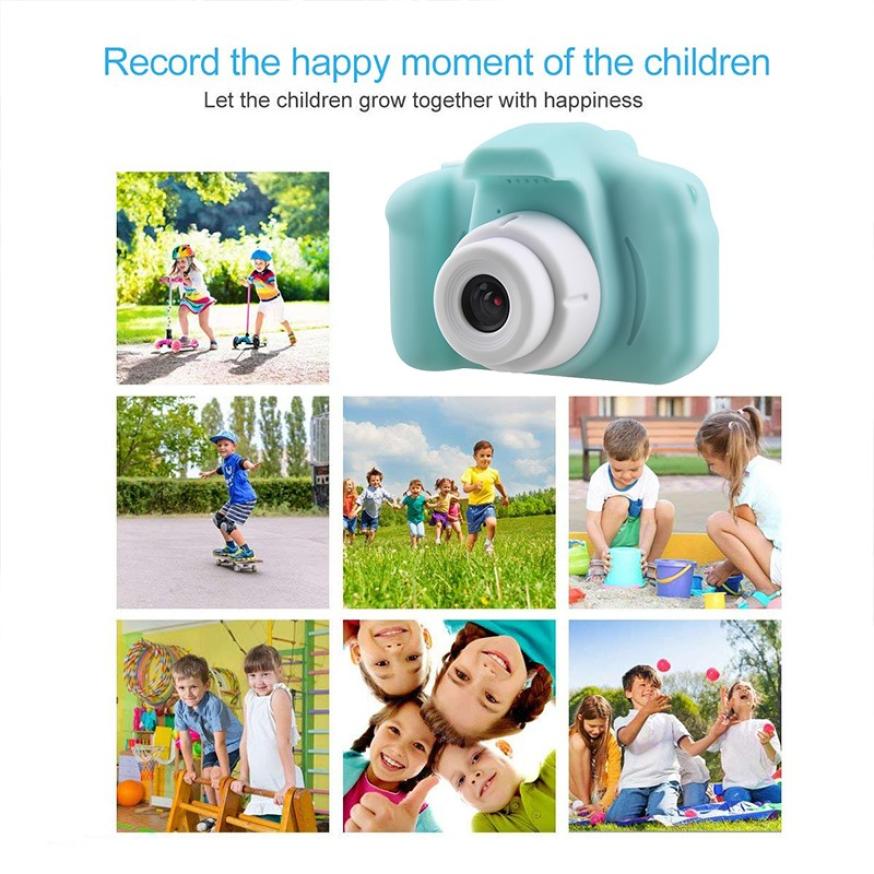 2,0 zoll Mini Digital Kamera HD 1080p Bildschirm freundlicher Kamera Spielzeug draussen Fotografie Requisiten Nette freundlicher Kamera für jungen mädchen