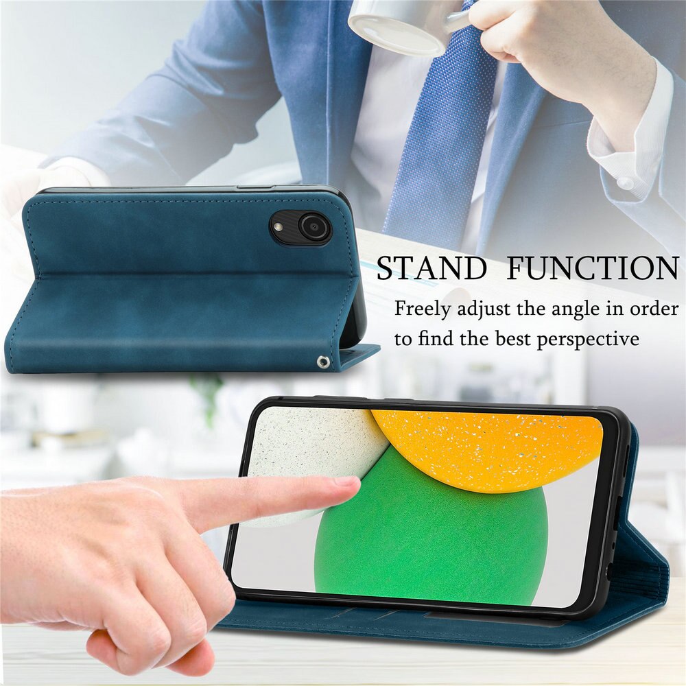 Luxury Smooth Wallet Coque for Samsung A03 Core Flip Case Texture Leather Book Etui Samsung Galaxy A03S Case A 03 S Phone Cover