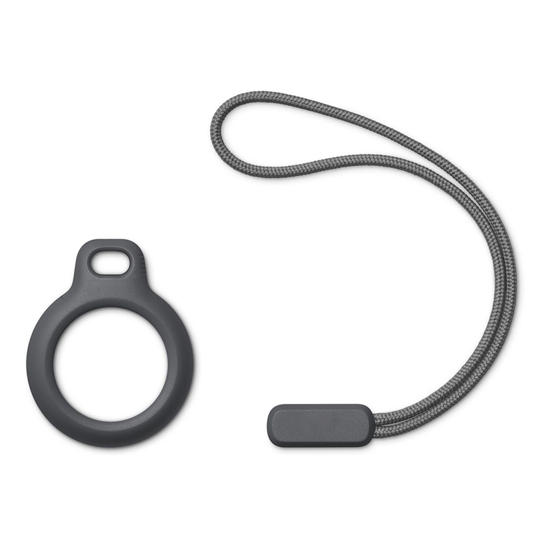 Support avec sangle pour Apple Airtag, housse de protection, accessoires de suivi des pare-chocs, porte-clés anti-rayures, couverture d'étiquettes d'air