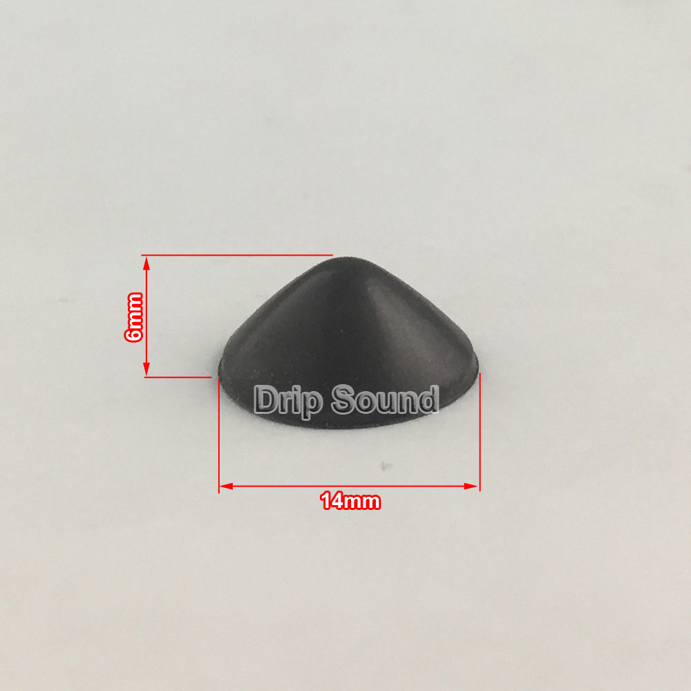 2 szt. 30mm/35mm/40mm/45mm/50mm/54mm/64mm/80mm/95mm Osłona Przeciwkurzowa Głośnika Niskotonowego Plastikowa Kopuła Stożek Części Zamienne do Naprawy Basu: Srebrny