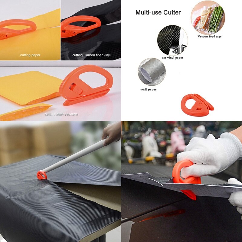 9 in 1 Vinyl Car Wrap Magnetic Squeegee Scraper Kit