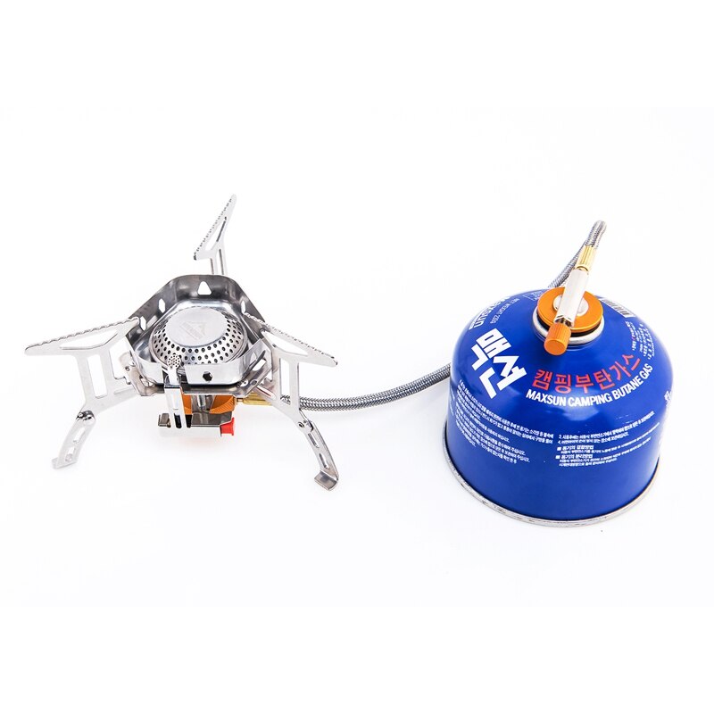 Widesea camping-windkocher, tragbar, mit piezozündung, leichter gasbrenner für outdoor-aktivitäten