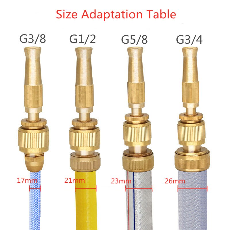 Home Spray Nozzle Spray Sprinkler High Pressure Direct Spray Garden Hose Adjustable Sprinkler Garden Hose Sprinkler System Tools