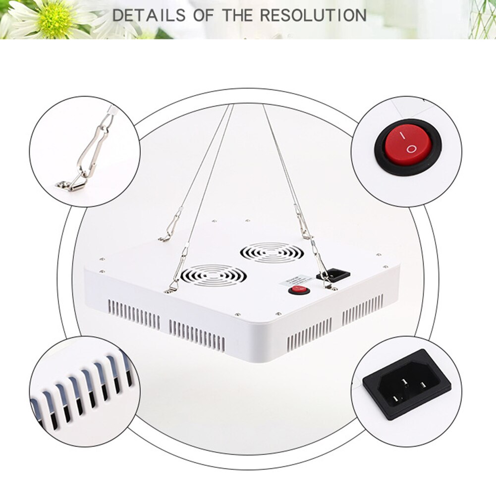 Plants Growing Lamps Full Spectrum Plant Grow Led Light For Greenhouse Grow Tent Plants Seedling and Flower Plants Grow Light