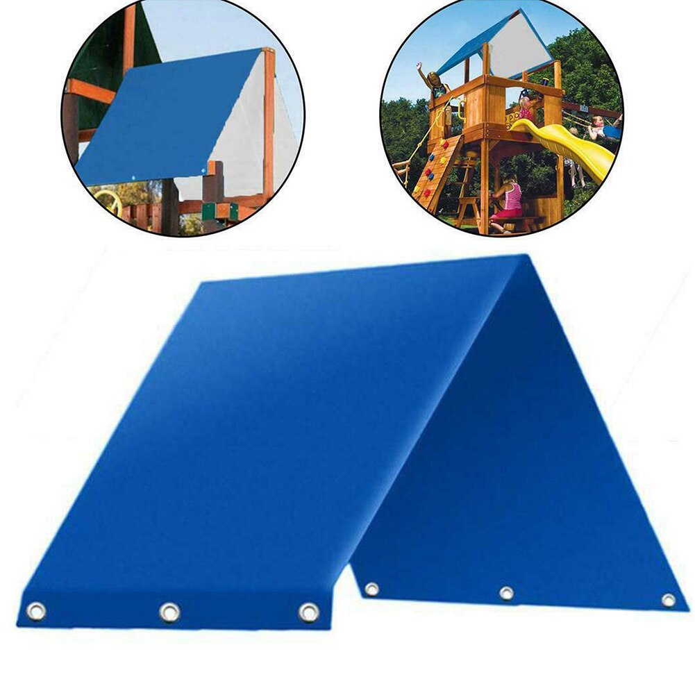 Zonwering oxford doek vervangend vizier solide uv-bestendig kinderspeelplaats schommelzeil patio tuin waterdicht