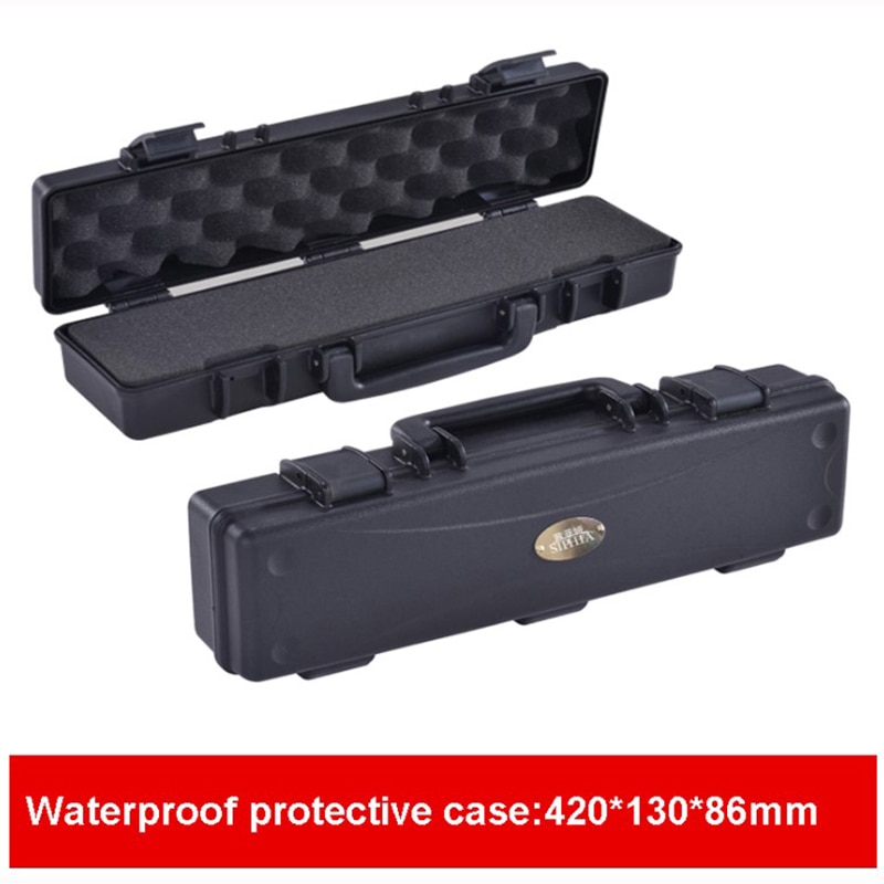 Waterproof protective tool case toolbox suitcase Impact resistant sealed Storage box with pre-cut foam