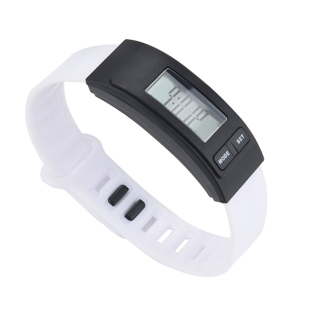 Digitaal horloge heren hardlopen stappenteller armband stappenteller calorieënteller digitaal lcd loopafstand 0619