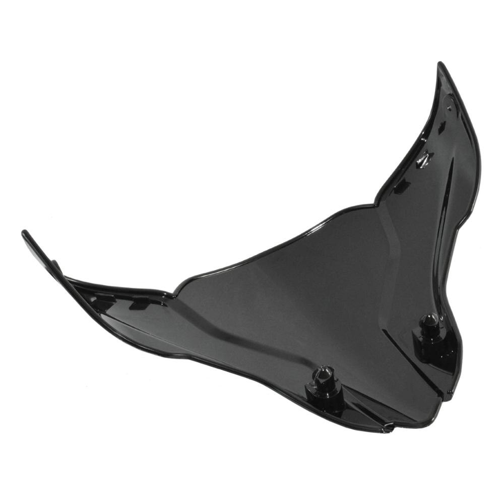 Motocicleta fumaça escura dupla bolha frente windscreen shield windshield defletor de vento para bajaj pulsar ns200 200 ns 200ns