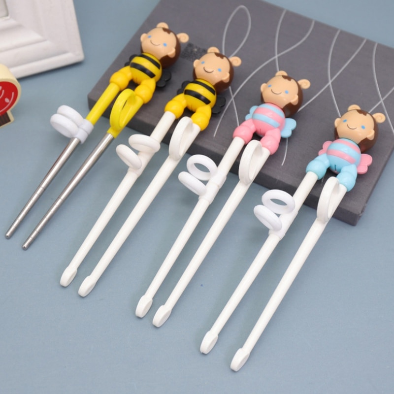 Cute Cartoon Learning Training Chopsticks For Kids Chinese Chopsticks Learner