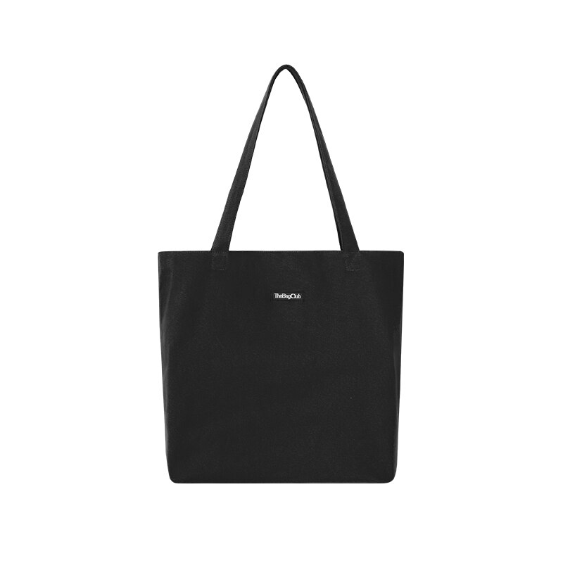 INFLAZIONE Unisex Borsa di 2020 di Estate Eco-Friendly Shopping Bag Semplice Tote Bag Donna di Alta Capacità Sacchetto di Tote di Viaggi Uomini 361AI2020: Black