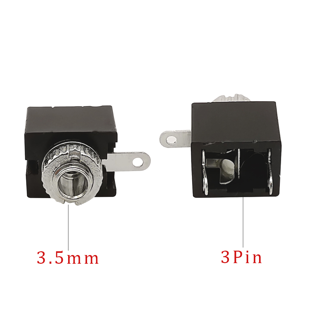 5/10 Stuks 2.5MM Hoofdtelefoonaansluiting PJ-201M 3Pin DIP Mono Kanaal Audio Vrouwelijke Socket PCB Panel Mount connector PJ201M Oortelefoon Adapter