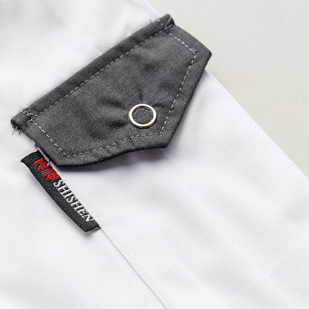 Fall and winter long-sleeved chef service work clothes hotel restaurant chef uniforms cofe shop kitchen chef uniform chef jacket
