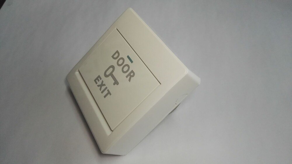 plastic exit button
